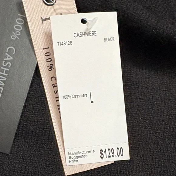 Philosophy Black Cashmere Camisole Top - Picture 4 of 4